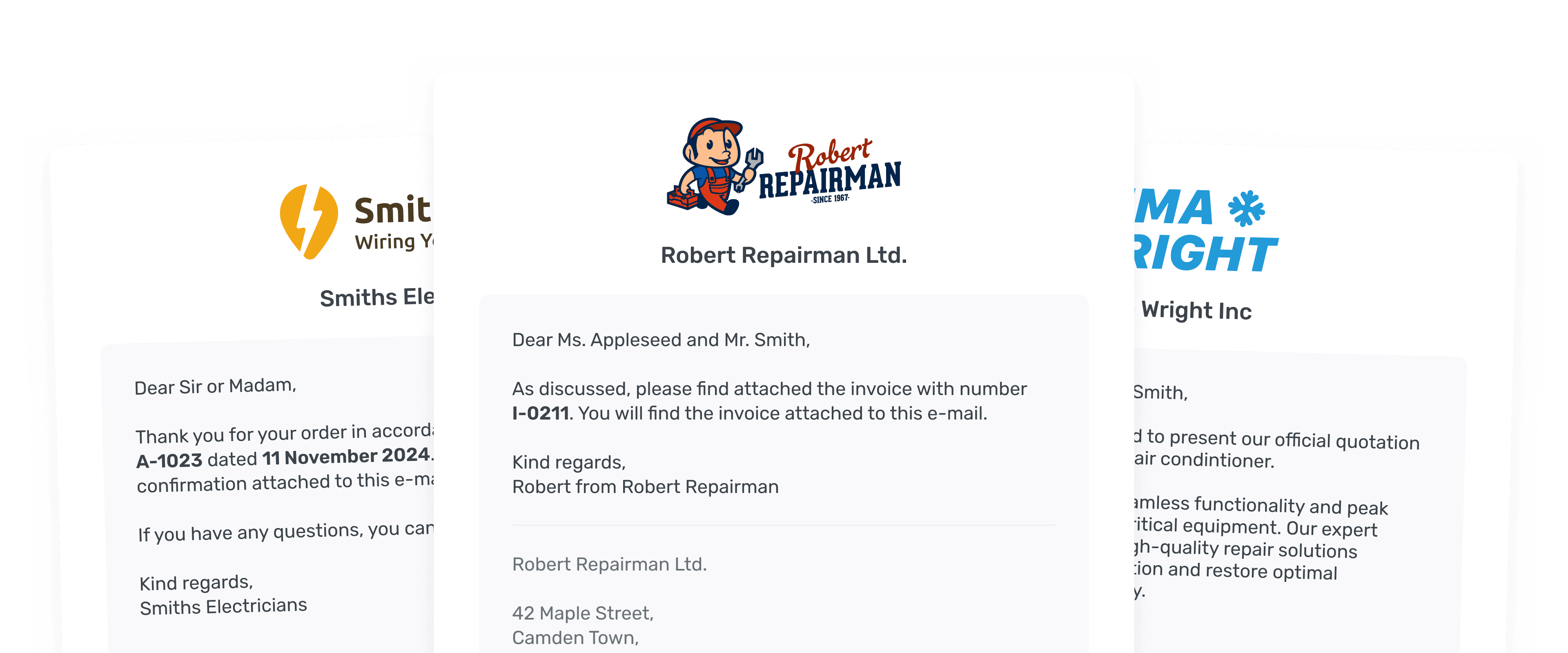 Professional and Trustworthy Communication